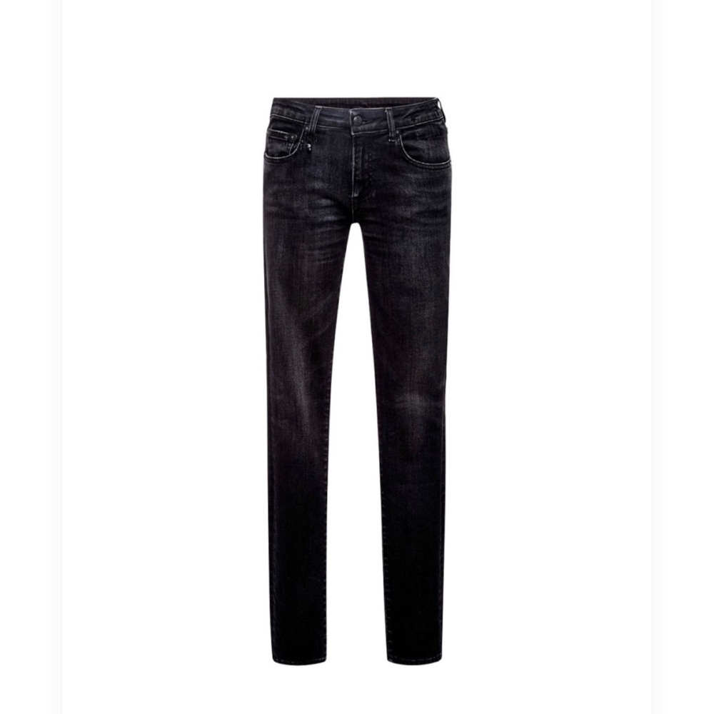 R13 MID RISE SKINNY JEAN BLACK SIZE 29 MADE IN ITALY